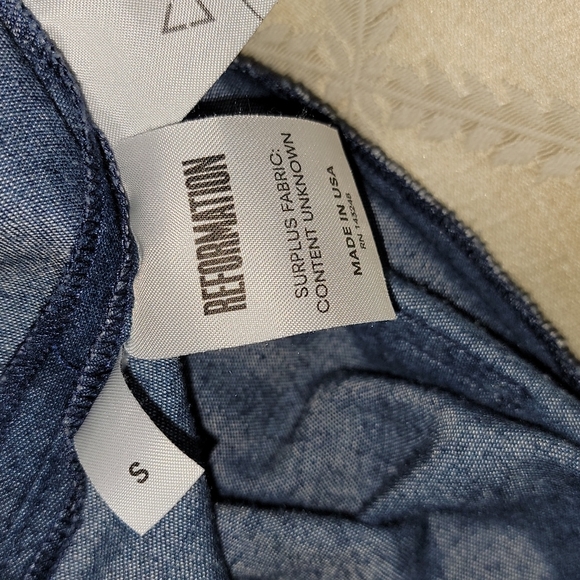 Reformation Chambray Jumpsuit - Picture 9 of 12